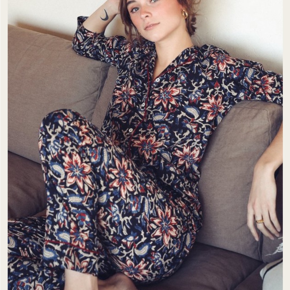 MIlle- Rosalind Pajama set- Flower Fields- SMALL